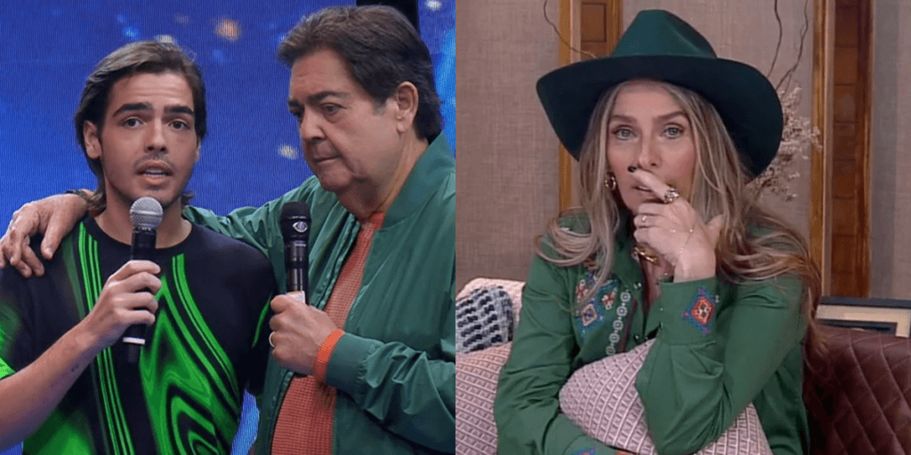 Briga? Filho do Apresentador Faustão alfineta Adriane Galisteu ao vivo