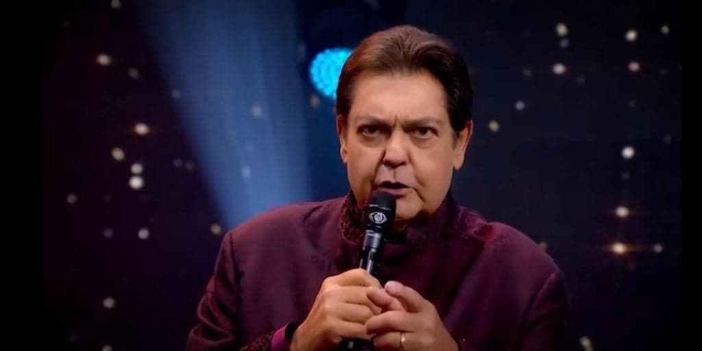 Faustão faz pergunta indiscreta à famosa na Band e ela reage: "Você vai perguntar isso pra mim, mesmo?"