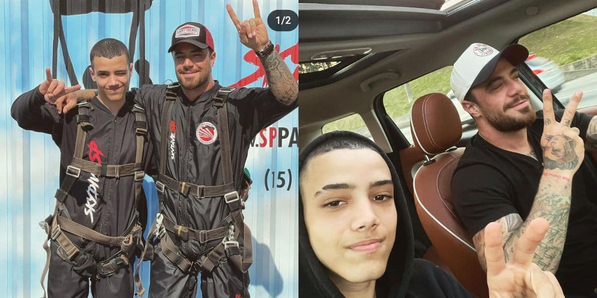 Filho de Felipe Titto, Theo, tem 19 anos