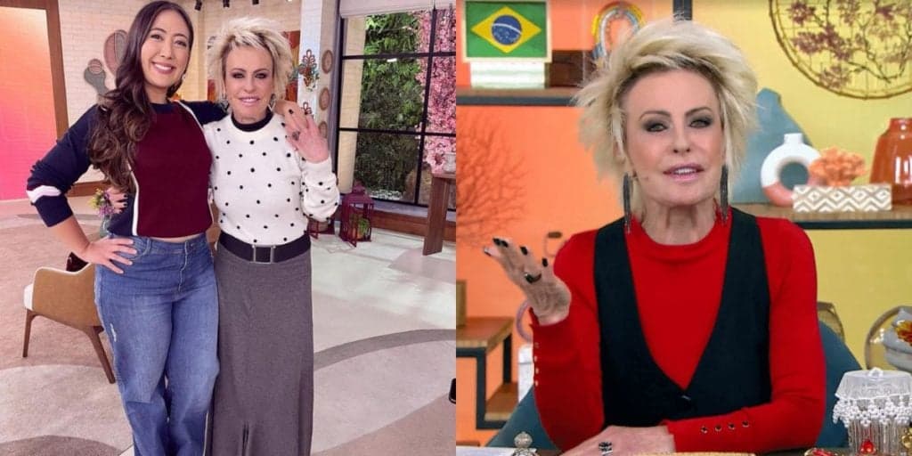Ana Maria Braga causa constrangimento com o que diz à Ju Massaoka na Globo: "Você nasceu com problema?"