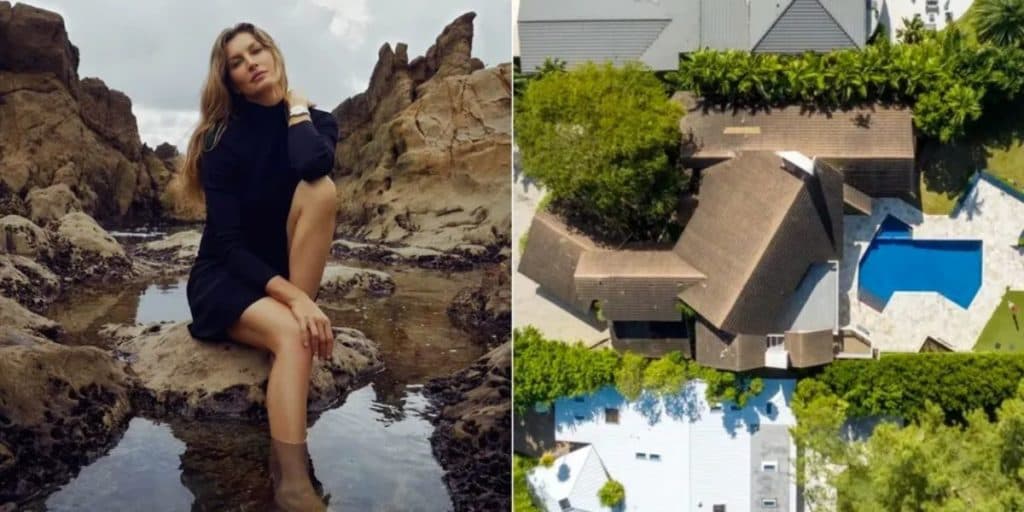 Rodeada por lago, com piscina e ao lado do ex: Gisele Bundchen compra mansão absurda de R$61 milhões