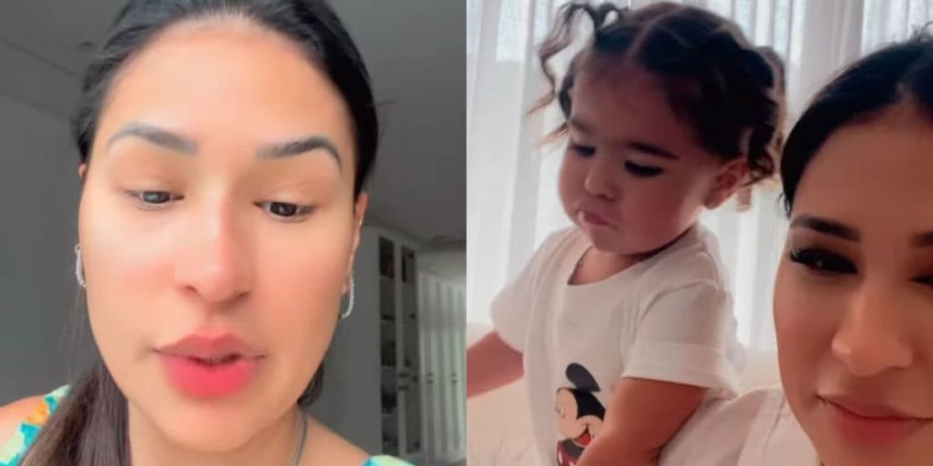 Simone tem noite tensa e fica totalmente em claro diante de doença da filha