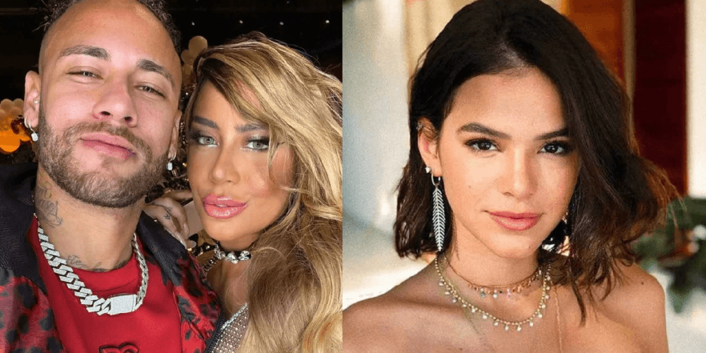 Irmã de Neymar parte pra cima de Marquezine após ela se envolver em deboche contra o ex: “Gosta de biscoito”