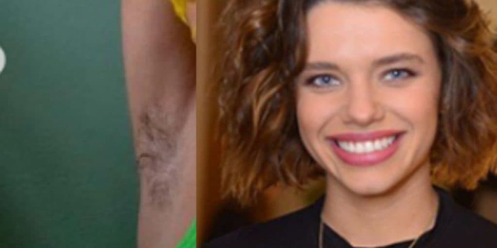Com cabelo amarelo e axilas peludas de fora, Bruna Linzmeyer confirma: "Não dá pra me chamar de feia"