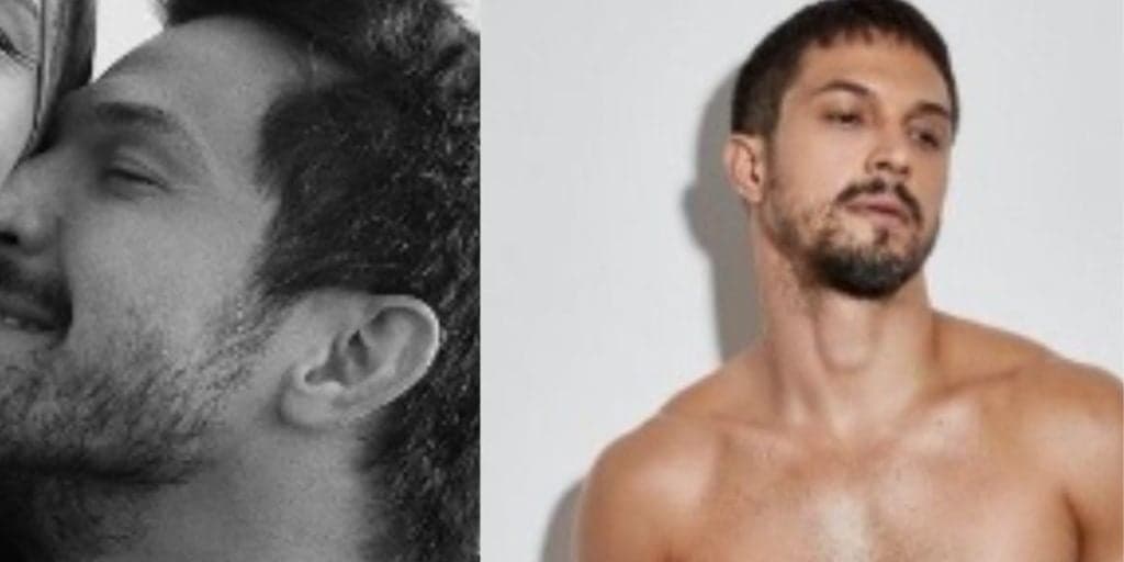 Recatado, Rômulo Estrela, galã da Globo, divulga foto rara e mostra com quem é casado: "Meu amor"