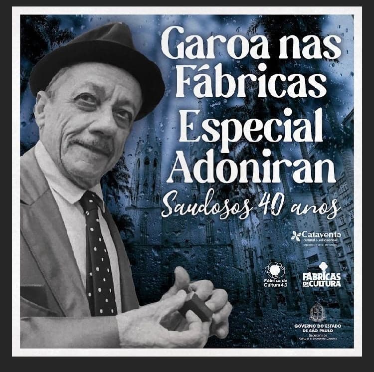 Fábricas da Cultura homenageia Adoniran Barbosa com atividades gratuitas