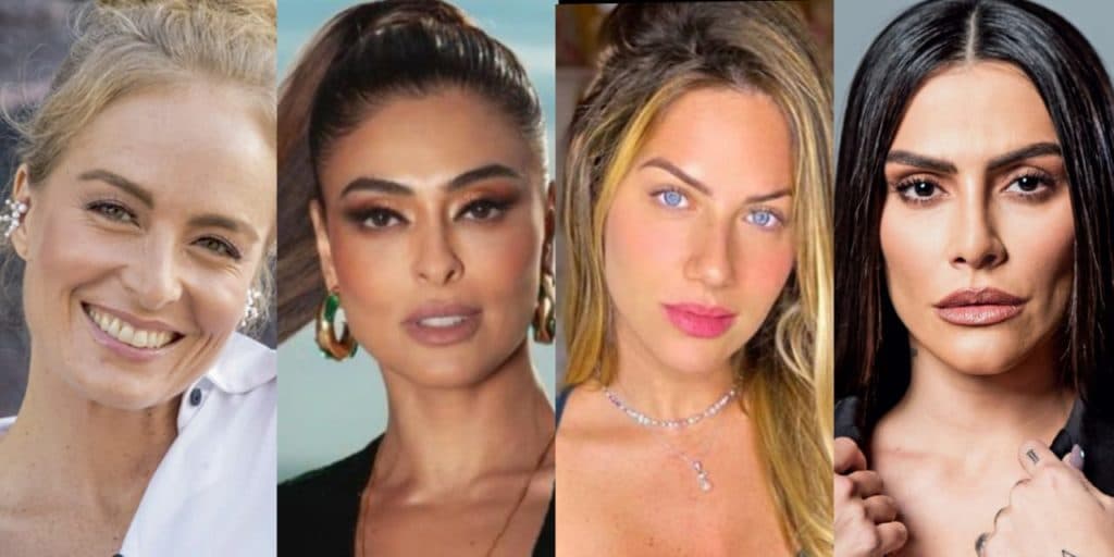 Angélica, Juliana Paes, Gio Ewbank e Cleo: sinceras, famosas já falaram sobre traição em relacionamentos