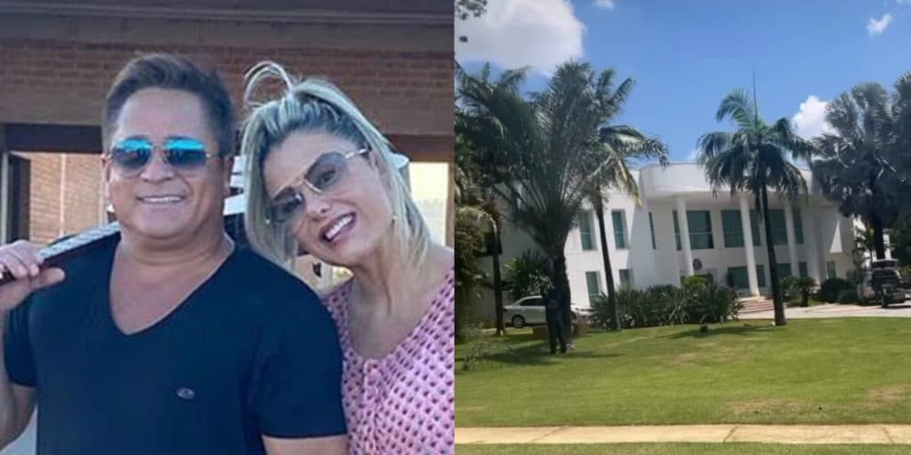 Poliana Rocha, mulher de Leonardo, divulga vídeo inédito exibindo mansão faraônica do cantor