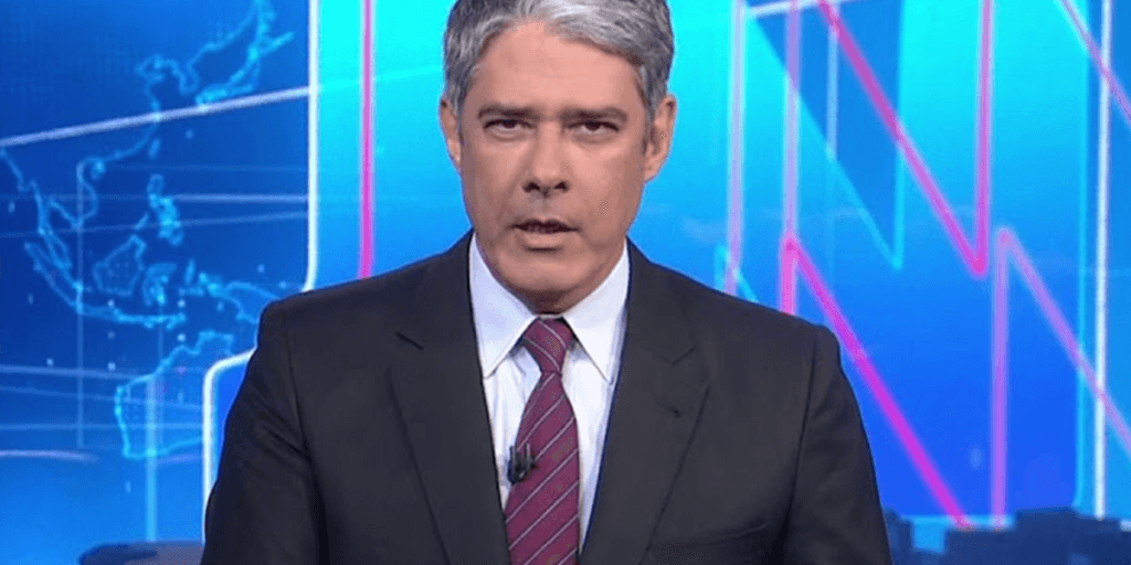 William Bonner entrou no JN com notícia do interesse dos brasileiros e causou preocupação com o que disse: "Falou"