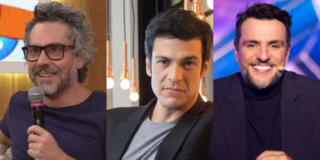 Alexandre Nero, Mateus Solano e Rodrigo Lombardi mostraram ao Brasil os amores que escolherem para vida