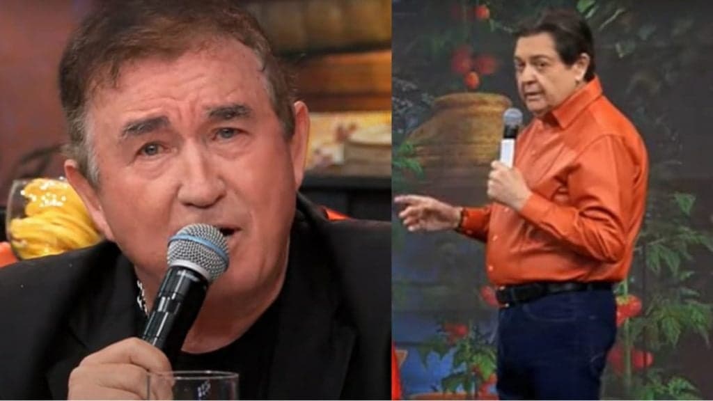 No Faustão, Amado Batista diz que música foi feita com história triste de hospital: "Morreu ela e a criança"