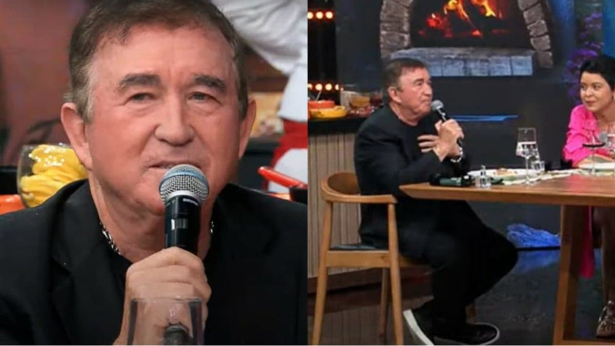 Amado Batista expõe história real e triste que inspirou compositor em seu grande sucesso musical (Reprodução/ Band) Amado Batista expõe história real e triste que inspirou compositor em seu grande sucesso musical (Reprodução/ Band)