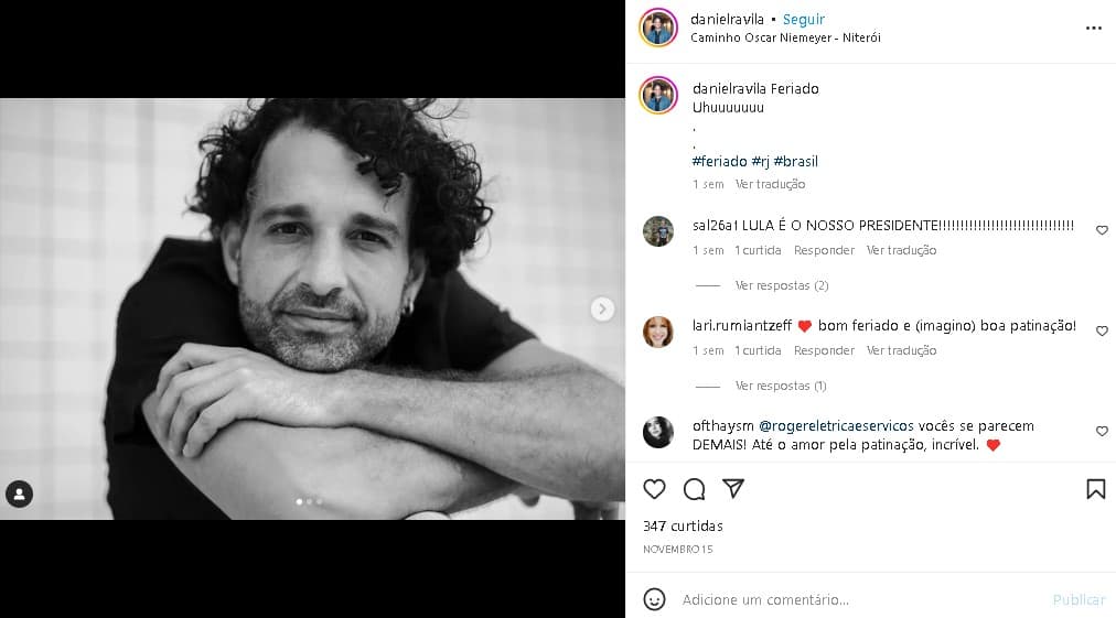 O ator Daniel Ávila, que brilhou em A Viagem, cresceu e agora mudou completamente de vida (Foto: Reprodução) O ator Daniel Ávila, que brilhou em A Viagem, cresceu e agora mudou completamente de vida (Foto: Reprodução)