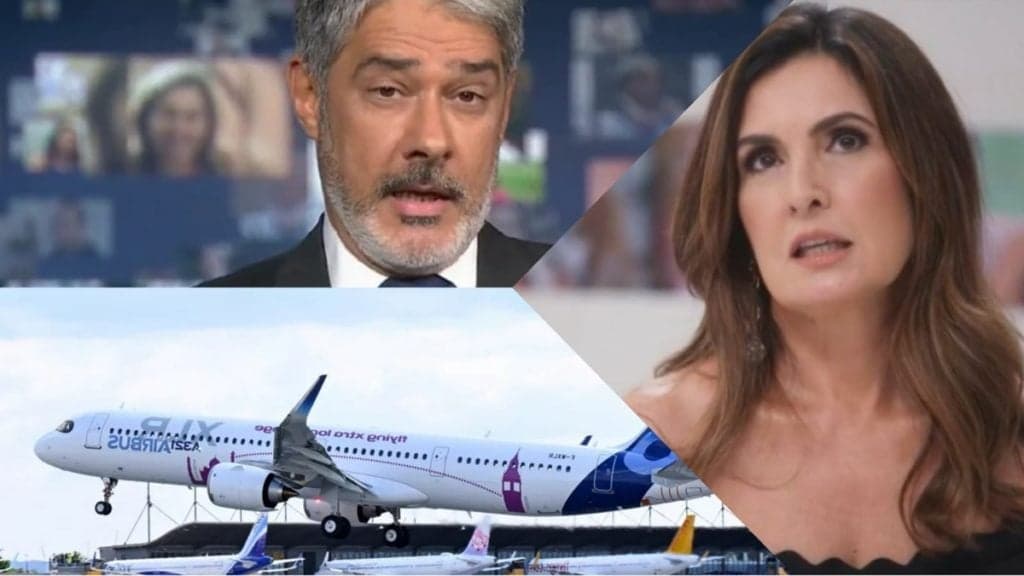 Fátima Bernardes e Bonner se recusaram a pisar no mesmo avião por anos e motivo foi detalhado e impactou
