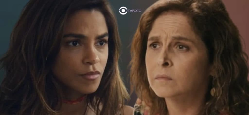 Caso de polícia em Travessia - Barraco entre Núbia e Brisa faz a novela pegar fogo
