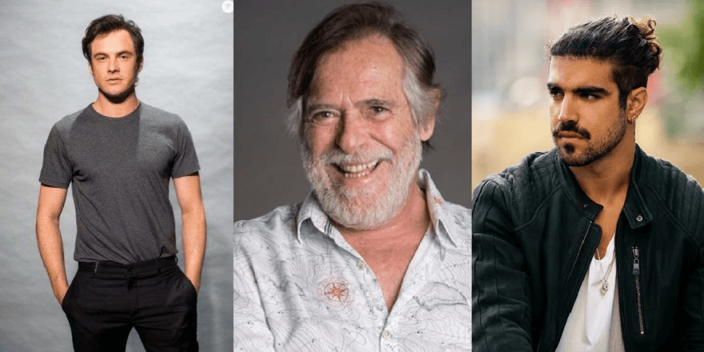 Sérgio Guizé, José de Abreu e Caio Castro tiveram nomes envolvidos em escândalo de “boca de esgoto” na Globo