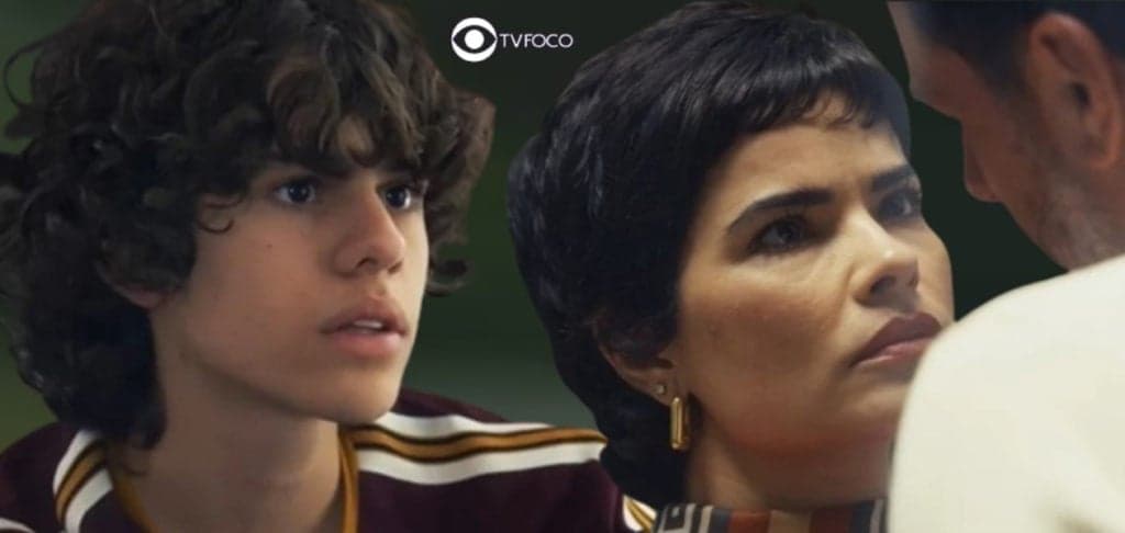 Travessia - Rudá provoca caos entre irmãs e afirma que Leonor ainda é apaixonada por Moretti: 'Dá corda o tempo todo'