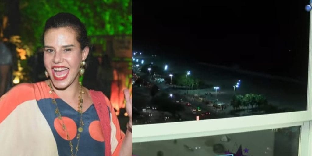 Vista à orla de Copacabana, banheiro enorme e coleção de óculos: a casa luxuosa de Narcisa Tamborindeguy