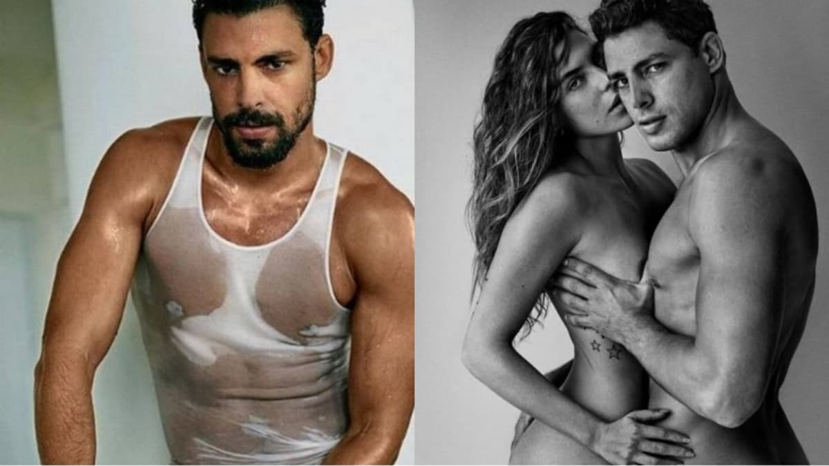 O galã da Globo ao lado de sua atual esposa, Mariana Goldfarb (Foto: Mario Testino/ Reprodução/ Instagram) O galã da Globo ao lado de sua atual esposa, Mariana Goldfarb (Foto: Mario Testino/ Reprodução/ Instagram)
