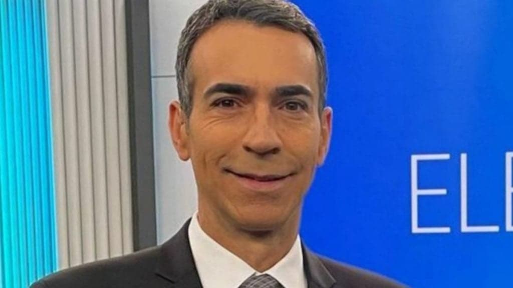 Antes de Ticiane Pinheiro, César Tralli já foi casado com ex-jornalista mais linda da Globo