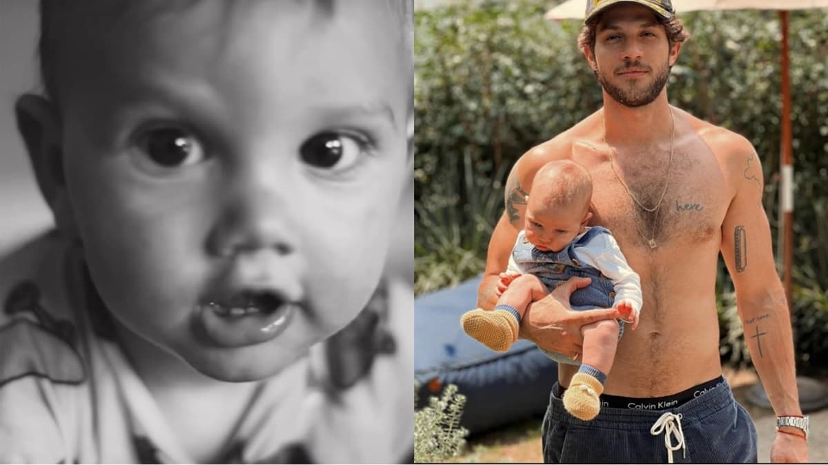 Chay Suede comemora 1 ano do filho caçula com vídeo lindo e textão