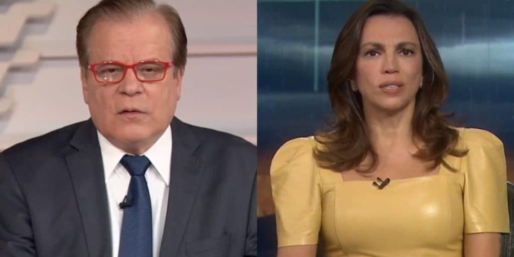 O que Ana Paula Araújo fez na Globo que deixou Chico Pinheiro visivelmente desconfortável