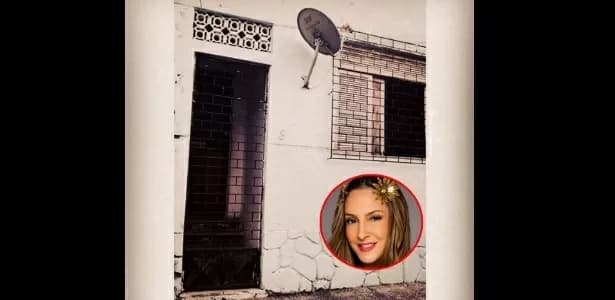 Claudia Leitte morou em casa humilde antes da fama (Foto: Reprodução)