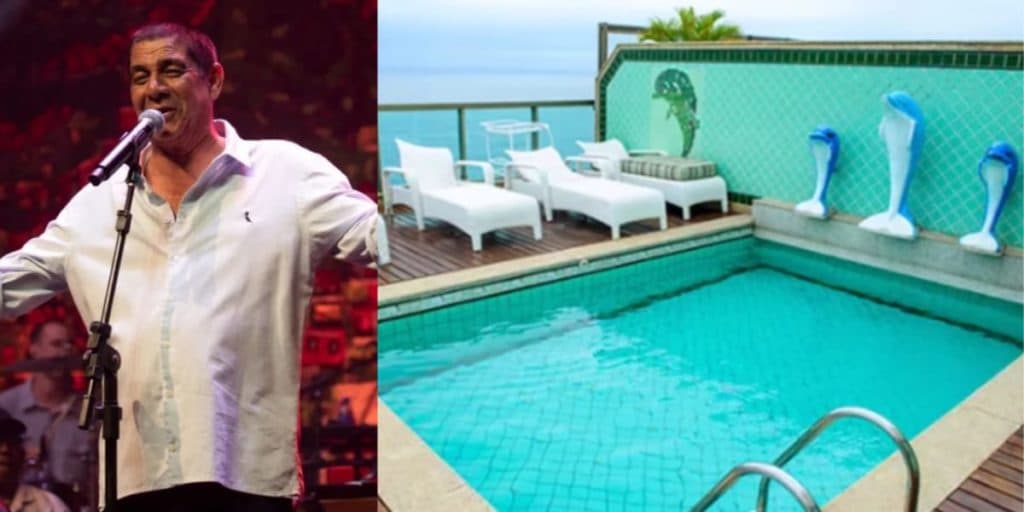 Bar, santuário e vista ao mar: a cobertura duplex de Zeca Pagodinho é a coisa mais absurda que você verá