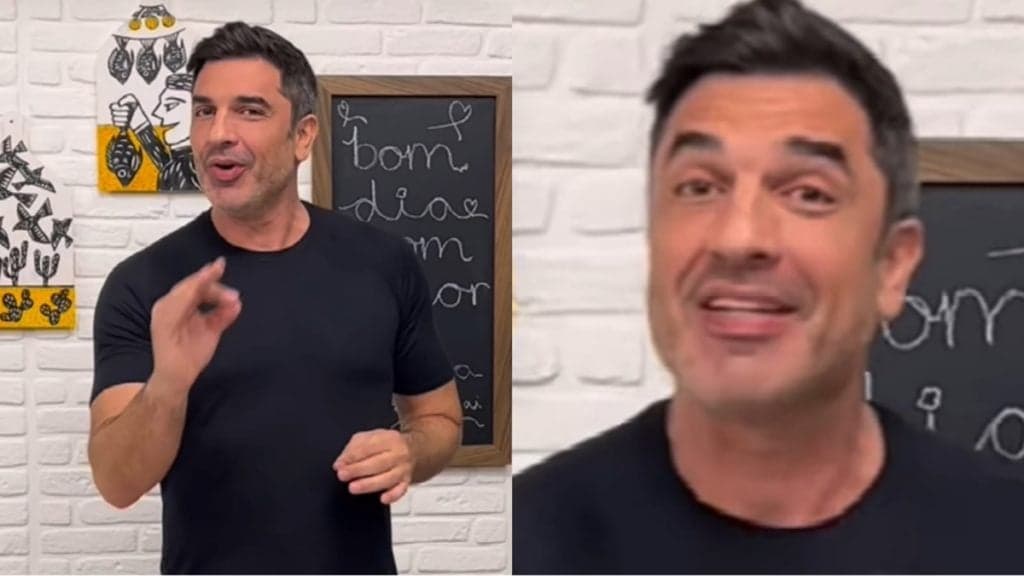 Edu Guedes expõe verdade sobre colocar amor dele no lugar da repórter que já estava lá: "Para você"