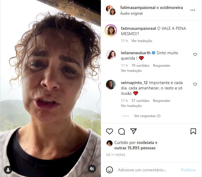 Esposa de Cid Moreira surge aos prantos e expõe drama que viveu - Foto: Reprodução Esposa de Cid Moreira surge aos prantos e expõe drama que viveu - Foto: Reprodução