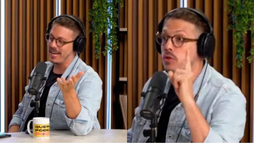 "Curioso isso", Fábio Porchat fala sobre ser chamado de gay por rapazes e revela ficada com estrela