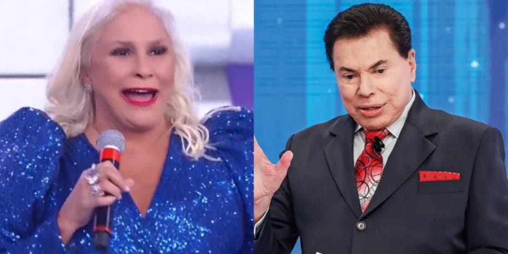 Fafá de Belém invade o Teleton procurando Silvio Santos e Patrícia Abravanel toma atitude: "Cadê?"