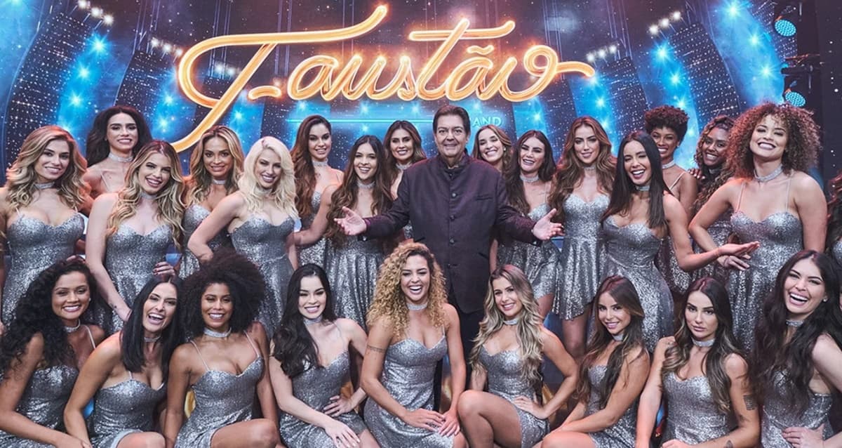 As famosas bailarinas de Fausto Silva As famosas bailarinas de Fausto Silva