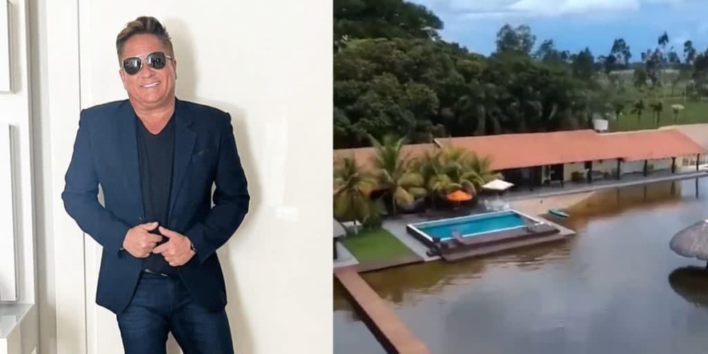 Igreja, lago próprio e criação de gado: essa é a Fazenda Talismã de Leonardo, avaliada em R$60mi