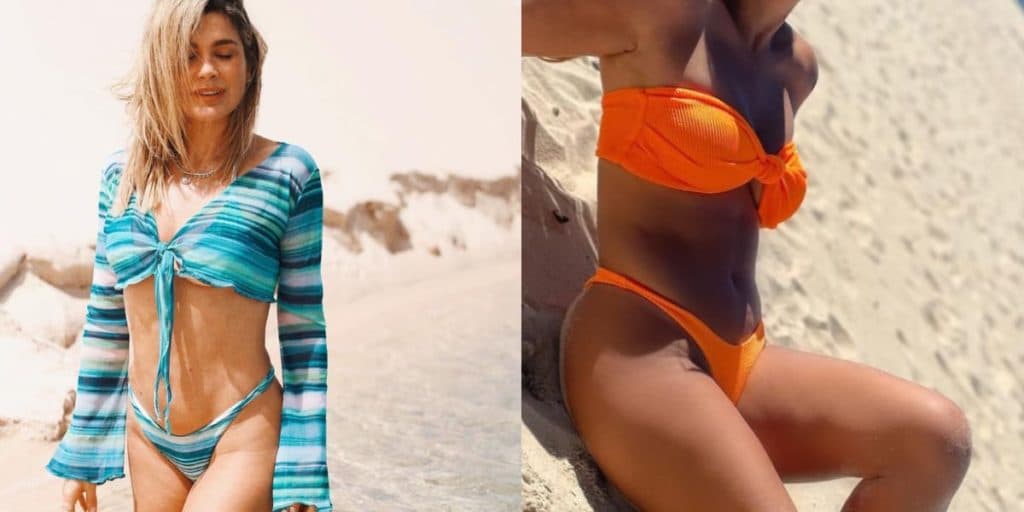 Fotos de biquíni e até sem a parte cima, provam que filha de Flávia Alessandra é a mais linda