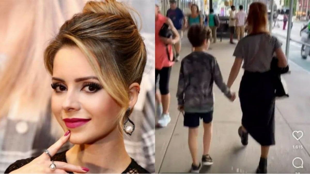 Sandy deixa escapar o quanto seu filho cresceu e registro provam que ele é lindo (Reprodução)
