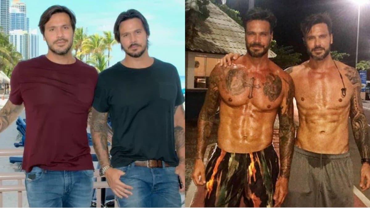 Os irmãos gêmeos mudaram de carreira e estão diferentes atualmente (Reprodução/ Instagram)