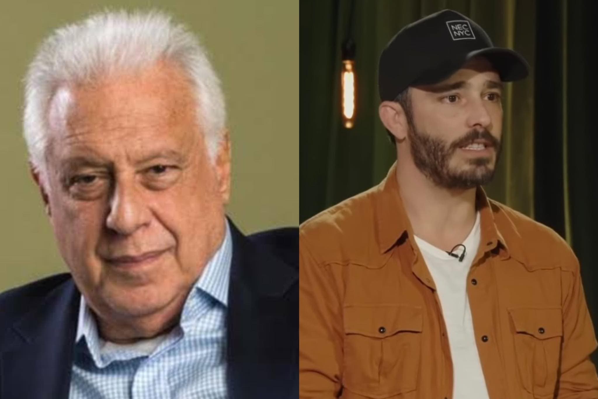 Ator assume tensão em contracenar com Antônio Fagundes Ator assume tensão em contracenar com Antônio Fagundes