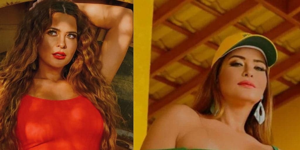 Com a alça mais fina do mundo, Geisy Arruda prova que tem o corpo mais sexy do país: "Tudo em mim é quente"