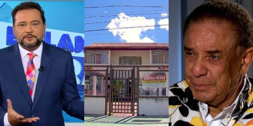 Geraldo Luís entra em mansão de Agnaldo Timóteo que ficou em ruínas e entrega texto: "Pena de ver"