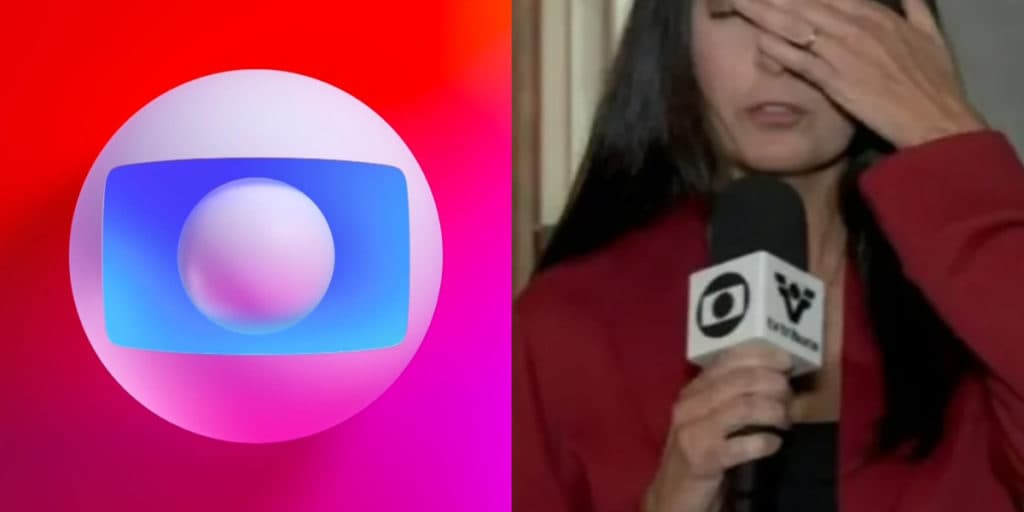 Jornalista da Globo leva a mão ao rosto e desmaia ao vivo durante jornal: "Não estou me sentindo bem''