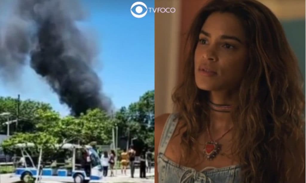 Travessia é afetada com incêndio na Globo e Lucy Alves deixa gravações às pressas