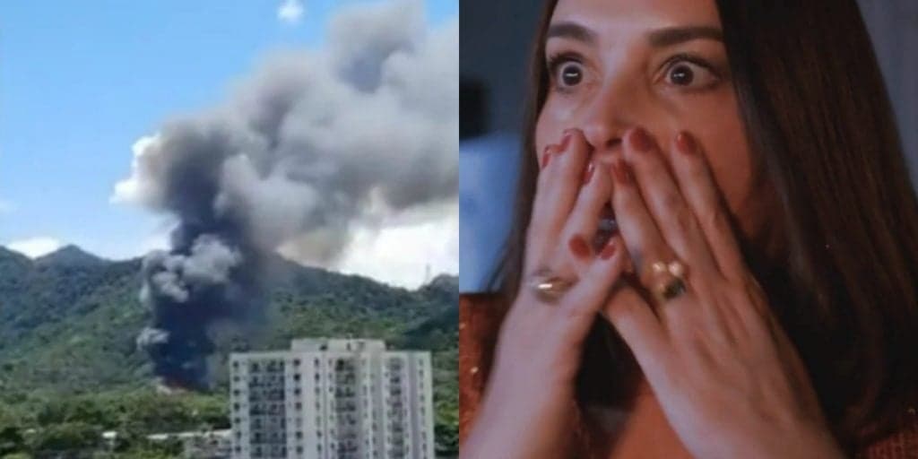 Premonição? Após incêndio devastar Todas as Flores, estúdios Globo pega fogo na vida real e assusta