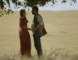 Jéter e Zeruia em cena na série Reis (Foto: Reprodução / Record TV) Jéter e Zeruia em cena na série Reis (Foto: Reprodução / Record TV)