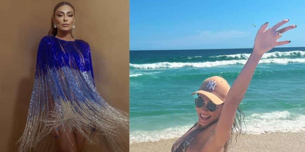 Com biquininho e menor alça do mundo, Juliana Paes prova ser uma das mulheres mais sexys e lindas do país