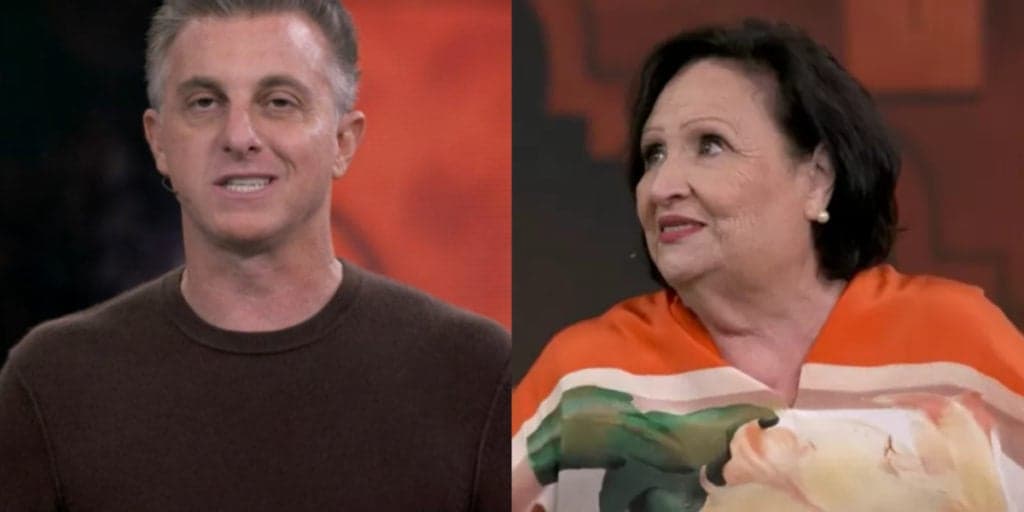 Dona Déa deixa Luciano Huck em situação constrangedora ao vivo e apresentador tem reação chocante