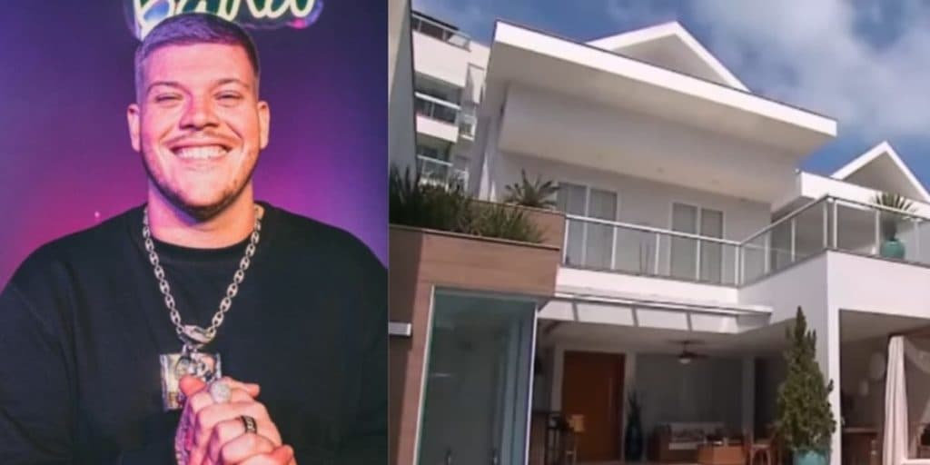 Piscina de cinema, estúdio absurdo e área de lazer enorme: a mansão de Ferrugem é de cair o queixo