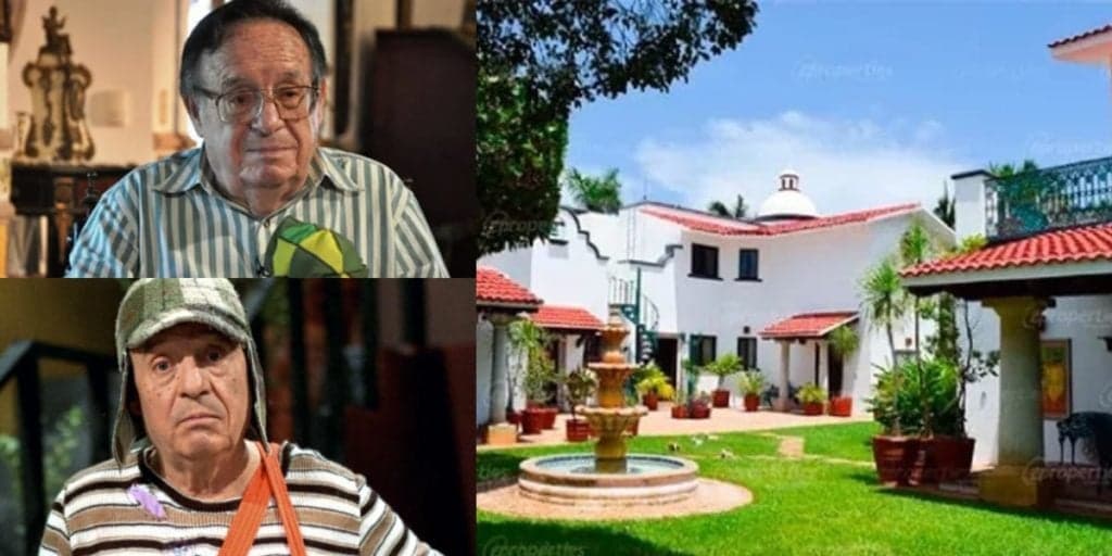 7 quartos, 9 banheiros e avaliada em R$10 milhões: a mansão "mal assombrada" de Roberto Bolaños, o Chaves