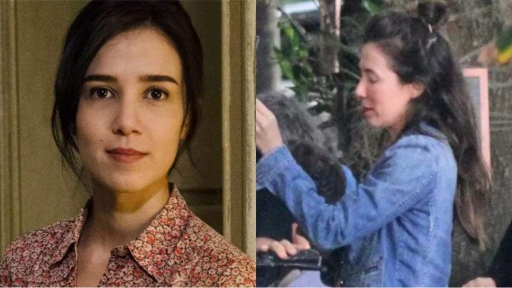 Recatadíssima, Marjorie Estiano, da Globo, surge publicamente trocando carícias com seu grande amor