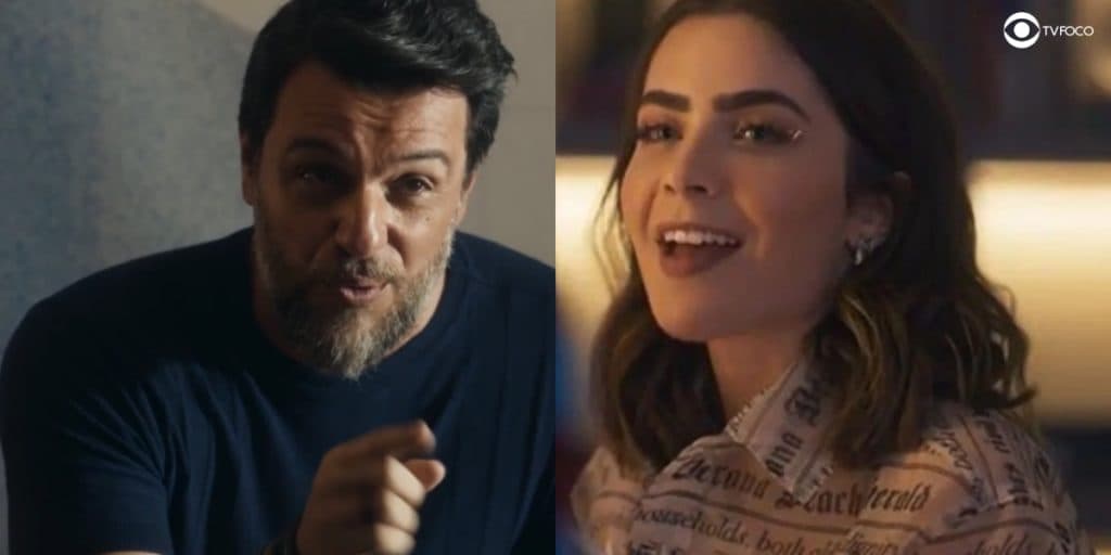 Para o desespero de Guerra, Moretti fica de cara com Chiara após escorregão de Cidália na novela Travessia